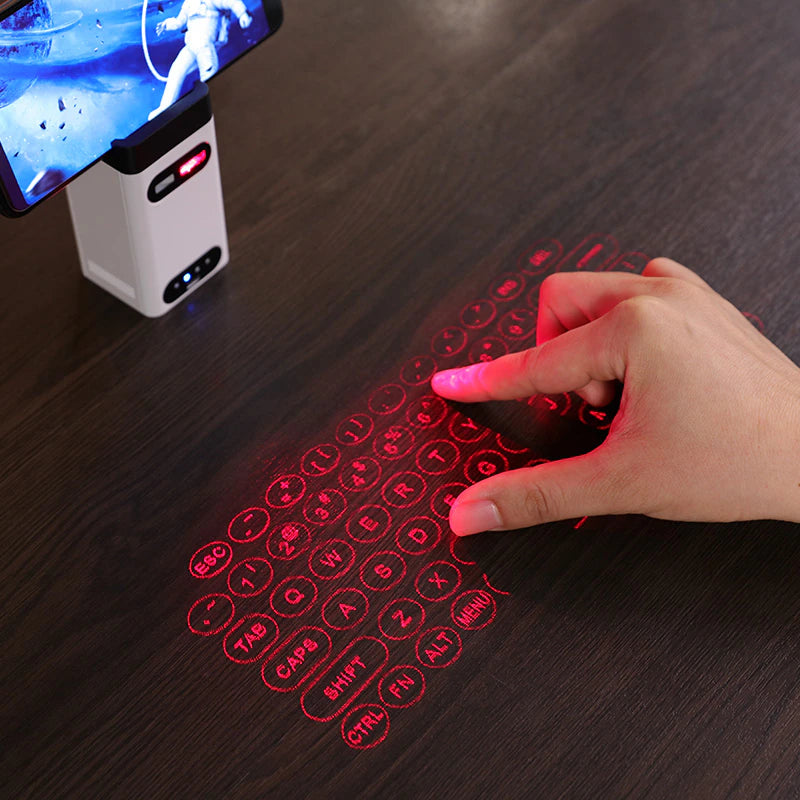 Mini Wireless Bluetooth Virtual Laser Keyboard Projection Keyboard for Iphone Android IOS Smartphone Multifunction Teclado Gamer